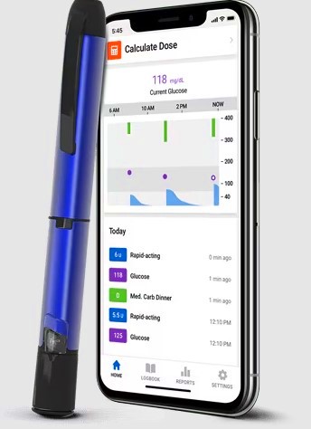 InPen smart Bluetooth insulin injector and connected app