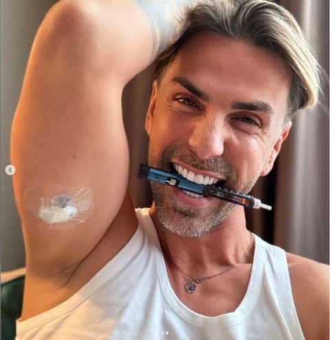 Marko Cibbocci dancer and a type 1 diabetic